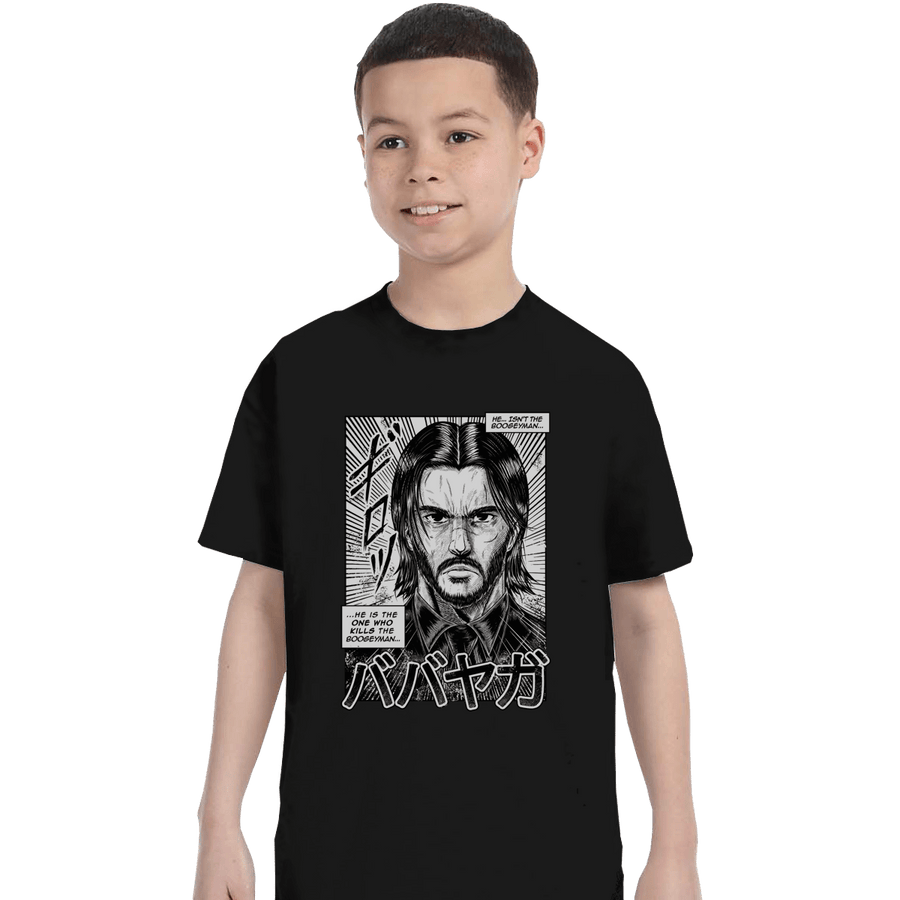 Shirts T-Shirts, Youth / XL / Black Babayaga