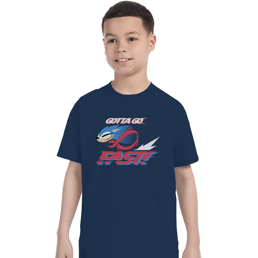Shirts T-Shirts, Youth / Small / Navy Supersonic