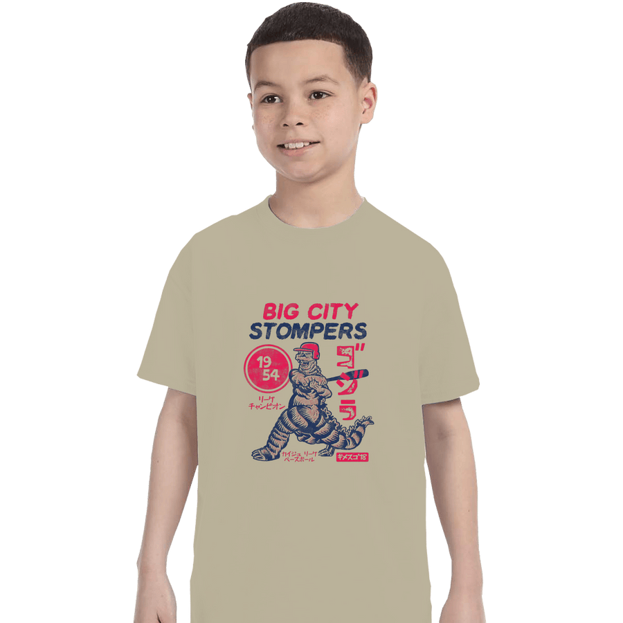 Shirts T-Shirts, Youth / XL / Sand Big City Stompers