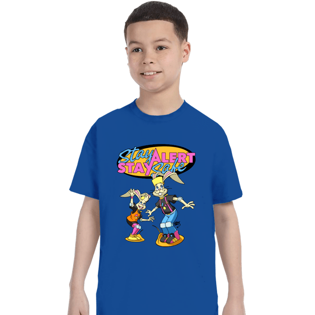 Secret_Shirts T-Shirts, Youth / XS / Royal Blue Stay Safe