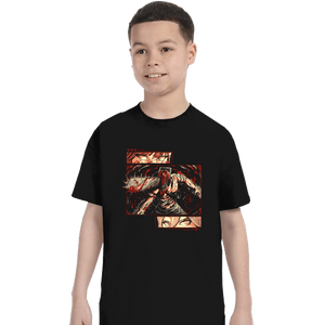 Daily_Deal_Shirts T-Shirts, Youth / XS / Black Chainsaw Man