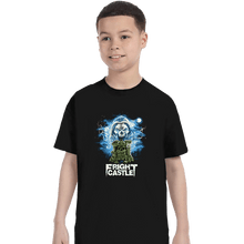 Load image into Gallery viewer, Secret_Shirts T-Shirts, Youth / XS / Black Fright Castle
