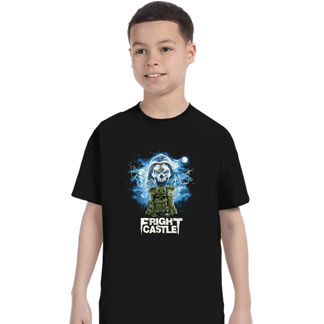 Secret_Shirts T-Shirts, Youth / XS / Black Fright Castle