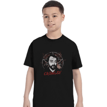 Load image into Gallery viewer, Shirts T-Shirts, Youth / XL / Black Supernatural Crowley
