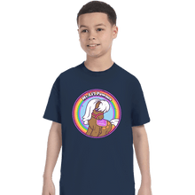 Load image into Gallery viewer, Shirts T-Shirts, Youth / XS / Navy My Li&#39;l Pawnee
