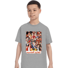 Load image into Gallery viewer, Daily_Deal_Shirts T-Shirts, Youth / XS / Sports Grey SNK Fight
