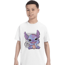 Load image into Gallery viewer, Shirts T-Shirts, Youth / XS / White Maneki Stitch
