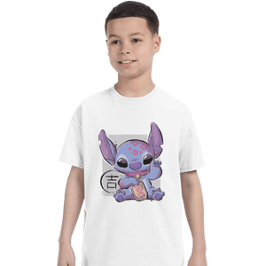 Shirts T-Shirts, Youth / XS / White Maneki Stitch