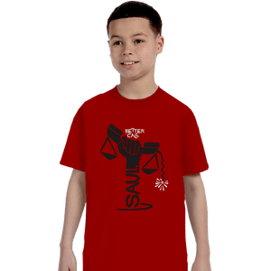 Daily_Deal_Shirts T-Shirts, Youth / XS / Red Saul On Saul