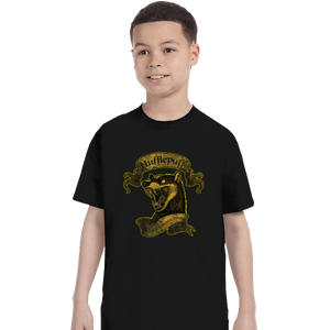 Shirts T-Shirts, Youth / XL / Black Hufflepuff