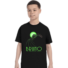 Load image into Gallery viewer, Daily_Deal_Shirts T-Shirts, Youth / XS / Black Bruno The Animated Series
