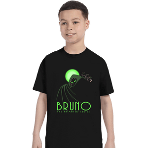 Daily_Deal_Shirts T-Shirts, Youth / XS / Black Bruno The Animated Series