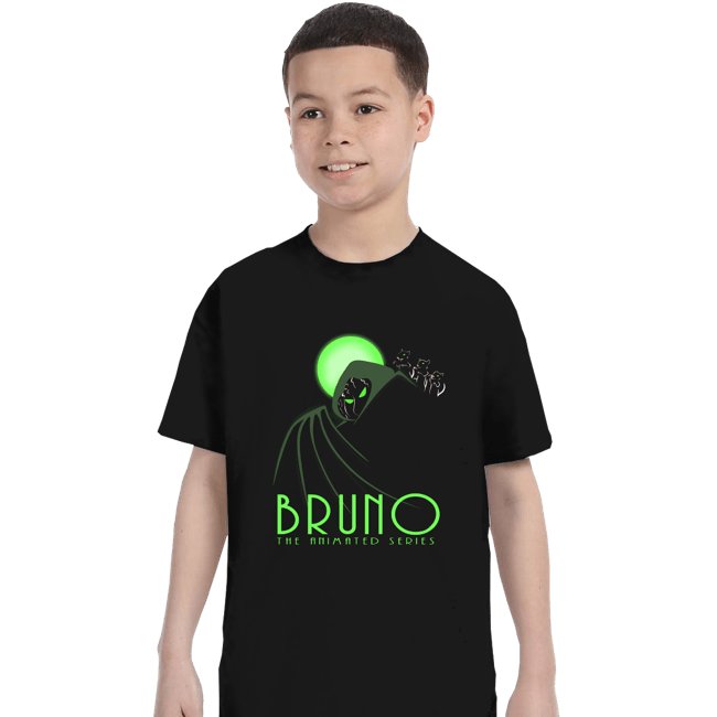 Daily_Deal_Shirts T-Shirts, Youth / XS / Black Bruno The Animated Series
