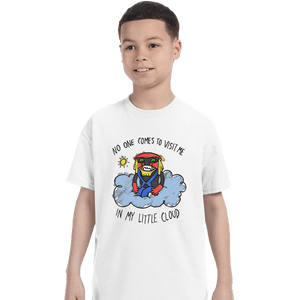 Daily_Deal_Shirts T-Shirts, Youth / XS / White Brak's Little Cloud