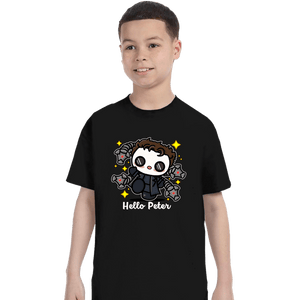 Shirts T-Shirts, Youth / XS / Black Hello Peter