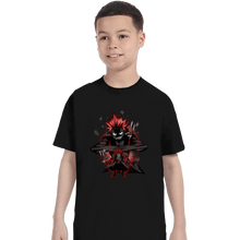 Load image into Gallery viewer, Shirts T-Shirts, Youth / XL / Black Red Riot Hero
