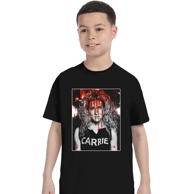 Secret_Shirts T-Shirts, Youth / XS / Black Carrie!