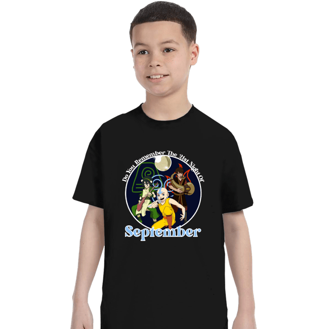 Daily_Deal_Shirts T-Shirts, Youth / XS / Black Earth, Wind & Fire Benders