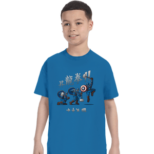 Secret_Shirts T-Shirts, Youth / XS / Sapphire Captain Shoryuken