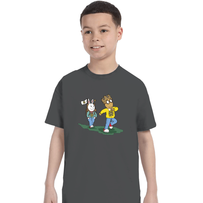 Shirts T-Shirts, Youth / XS / Charcoal King Arthur