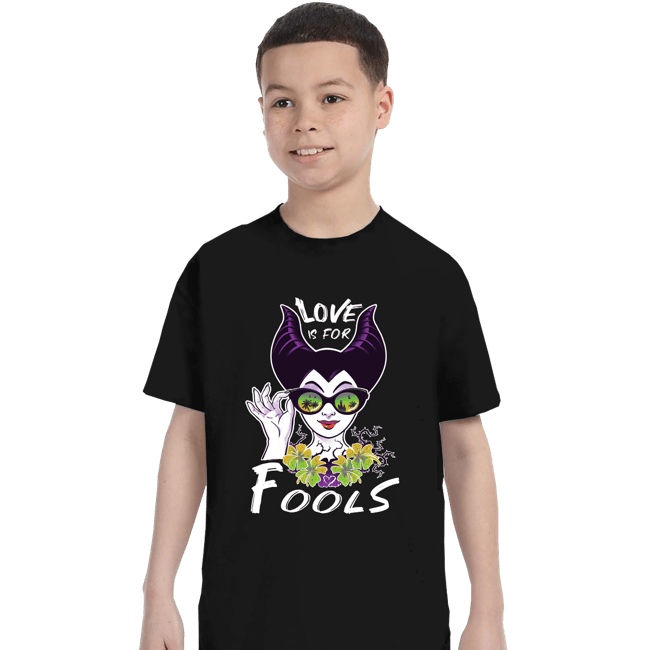 Daily_Deal_Shirts T-Shirts, Youth / XS / Black Love Is For Fools