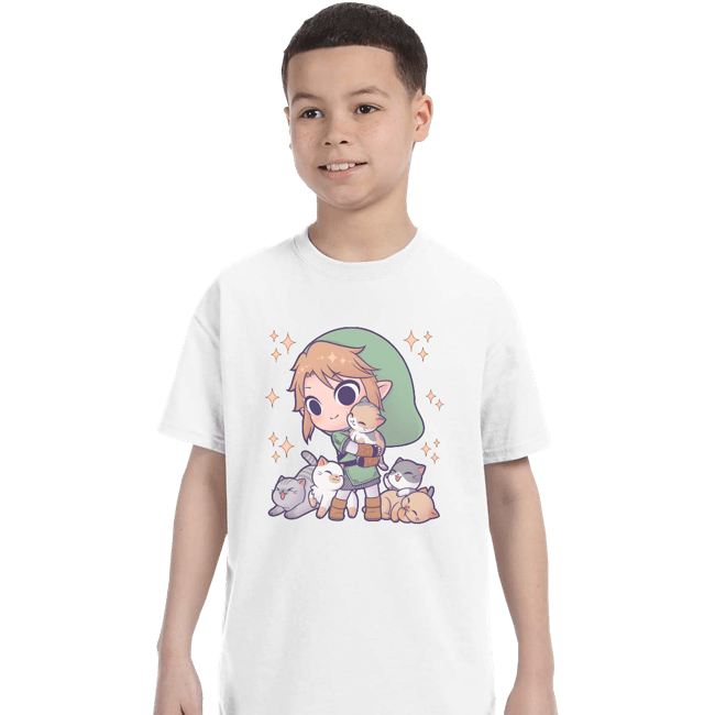 Daily_Deal_Shirts T-Shirts, Youth / XS / White Twilight Kittens