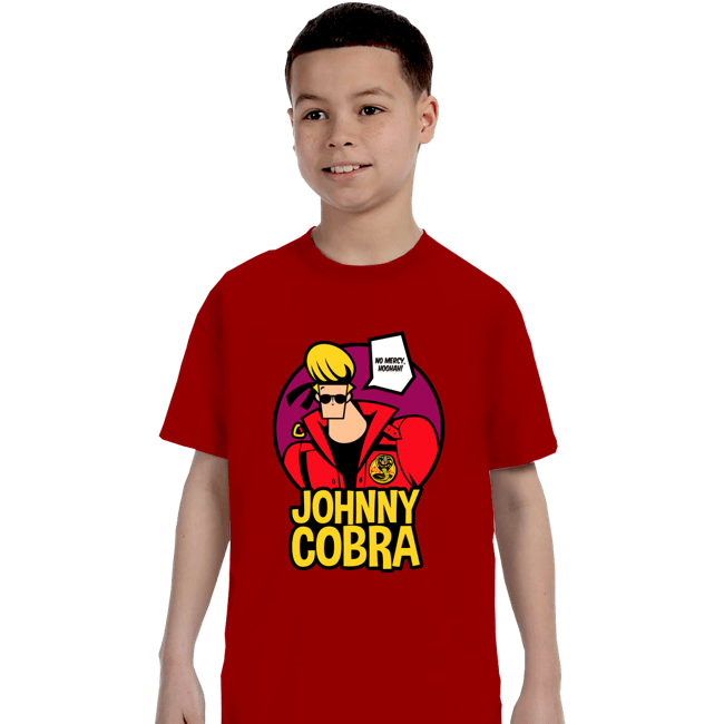 Shirts T-Shirts, Youth / XS / Red Johnny Cobra