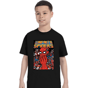 Secret_Shirts T-Shirts, Youth / XS / Black The Infinite Spiders