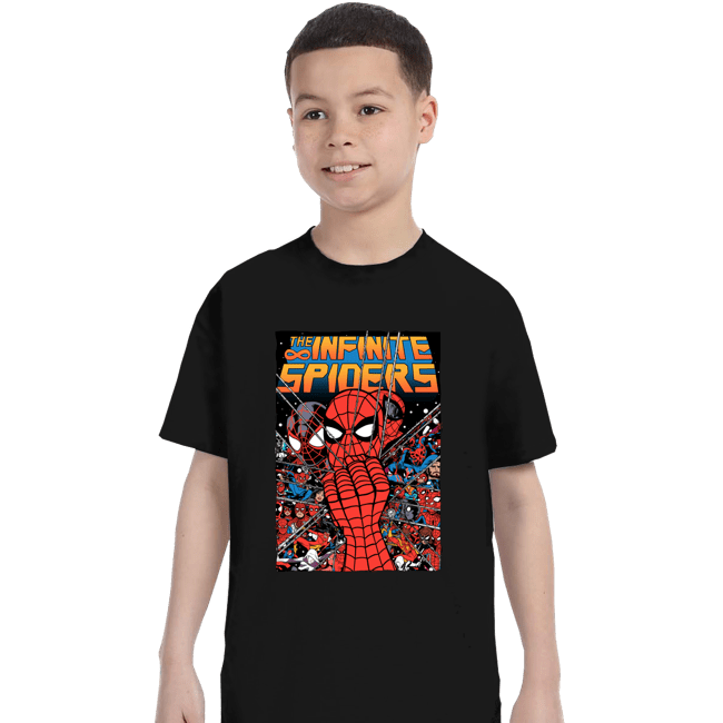 Secret_Shirts T-Shirts, Youth / XS / Black The Infinite Spiders