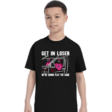 Load image into Gallery viewer, Secret_Shirts T-Shirts, Youth / XS / Black Play The Game
