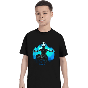 Daily_Deal_Shirts T-Shirts, Youth / XS / Black Air Bender Orb