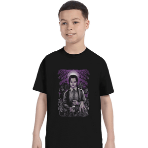 Shirts T-Shirts, Youth / XL / Black The Addams Family