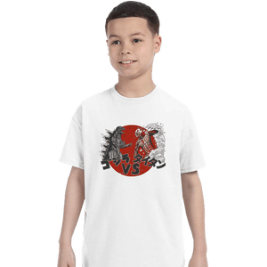 Shirts T-Shirts, Youth / XS / White Battle Of Titans