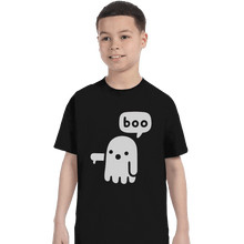 Load image into Gallery viewer, Shirts T-Shirts, Youth / XS / Black Ghost Of Disapproval
