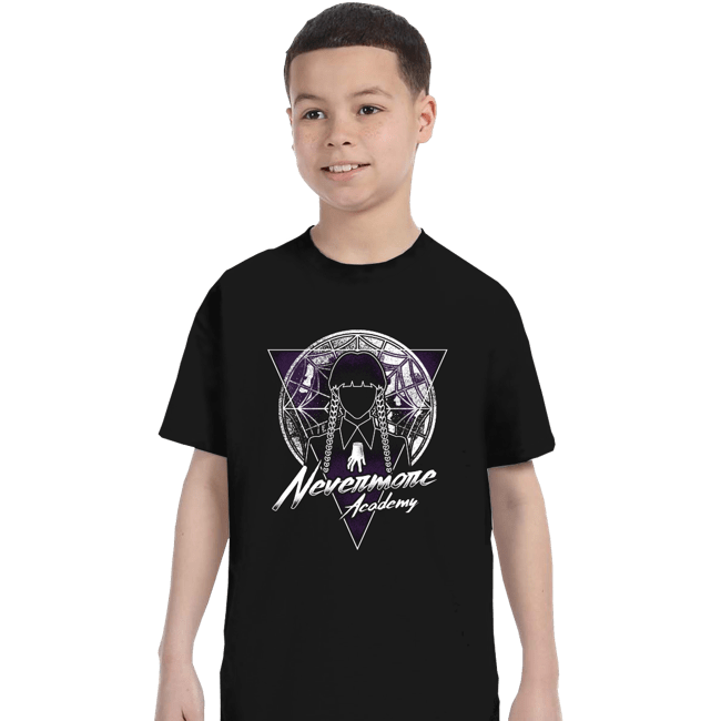 Shirts T-Shirts, Youth / XS / Black Stained Glass Moonlight