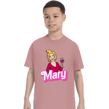 Load image into Gallery viewer, Daily_Deal_Shirts T-Shirts, Youth / XS / Pink Mary Doll
