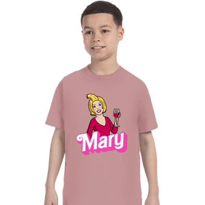 Daily_Deal_Shirts T-Shirts, Youth / XS / Pink Mary Doll