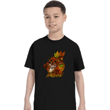 Load image into Gallery viewer, Shirts T-Shirts, Youth / XL / Black Nsane Bandicoot
