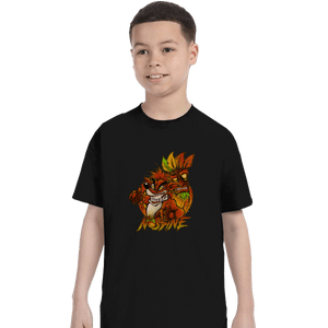 Shirts T-Shirts, Youth / XL / Black Nsane Bandicoot