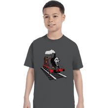 Load image into Gallery viewer, Shirts T-Shirts, Youth / XL / Charcoal Ghostface Train
