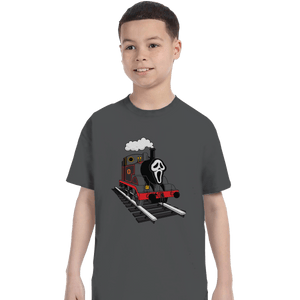 Shirts T-Shirts, Youth / XL / Charcoal Ghostface Train