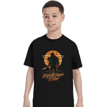Load image into Gallery viewer, Shirts T-Shirts, Youth / XS / Black Retro Camper Killer
