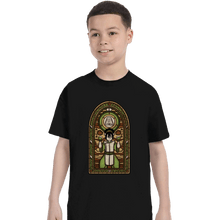 Load image into Gallery viewer, Shirts T-Shirts, Youth / XL / Black Stained Glass Toph
