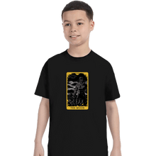 Load image into Gallery viewer, Shirts T-Shirts, Youth / XS / Black Tarot The Moon
