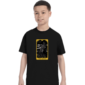 Shirts T-Shirts, Youth / XS / Black Tarot The Moon