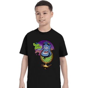 Shirts T-Shirts, Youth / XL / Black Fresh Genie Of Agrabah