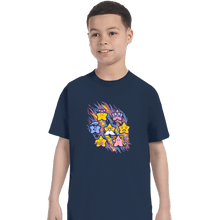 Load image into Gallery viewer, Secret_Shirts T-Shirts, Youth / XS / Navy Star Power
