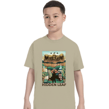 Load image into Gallery viewer, Daily_Deal_Shirts T-Shirts, Youth / XS / Sand Visit Hidden Leaf
