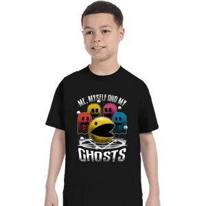 Daily_Deal_Shirts T-Shirts, Youth / XS / Black Me Myself And My Ghosts