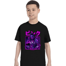 Load image into Gallery viewer, Shirts T-Shirts, Youth / XS / Black Pink Neon
